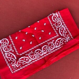 Red bandanna